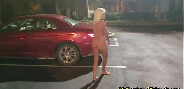  She Just Loves Getting Naked In Public